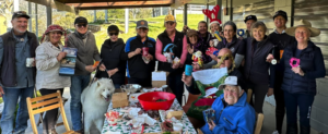 At the Christmas in July club day 20 July 2024